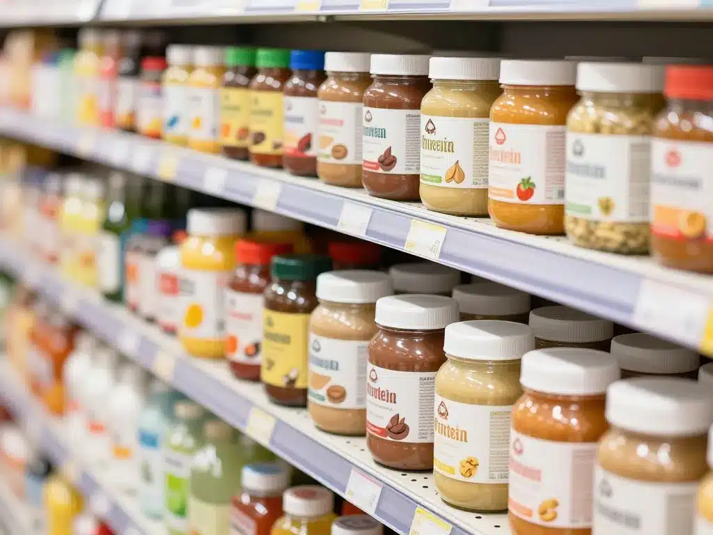 comparaison de pâtes a tartiner proteinees en supermarché