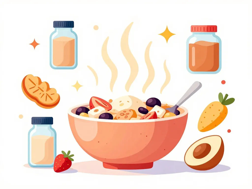 bowl cake hyperprotéiné radiations énergie et icônes nutrition