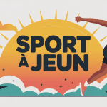 illustration sport à jeun lever du soleil