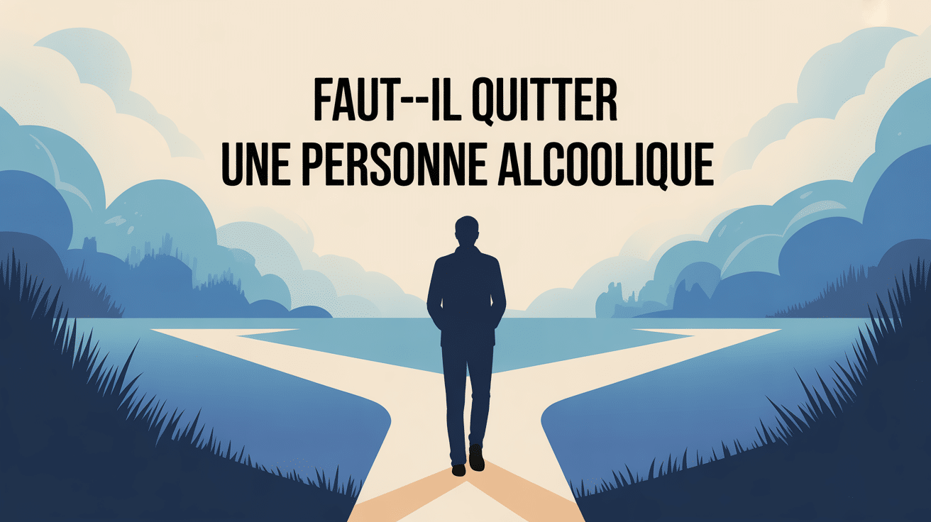 faut-il quitter une personne alcoolique choix séparation