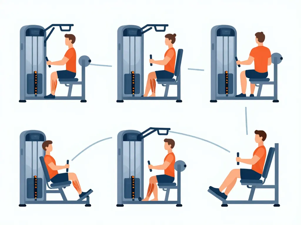 machine musculation pour jambes principaux muscles