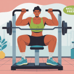 Illustration renforcement mollet à la presse machine