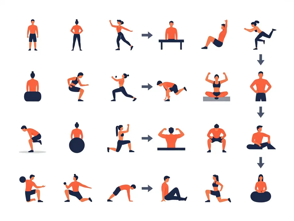 musculation dans la maison schéma programme hebdomadaire