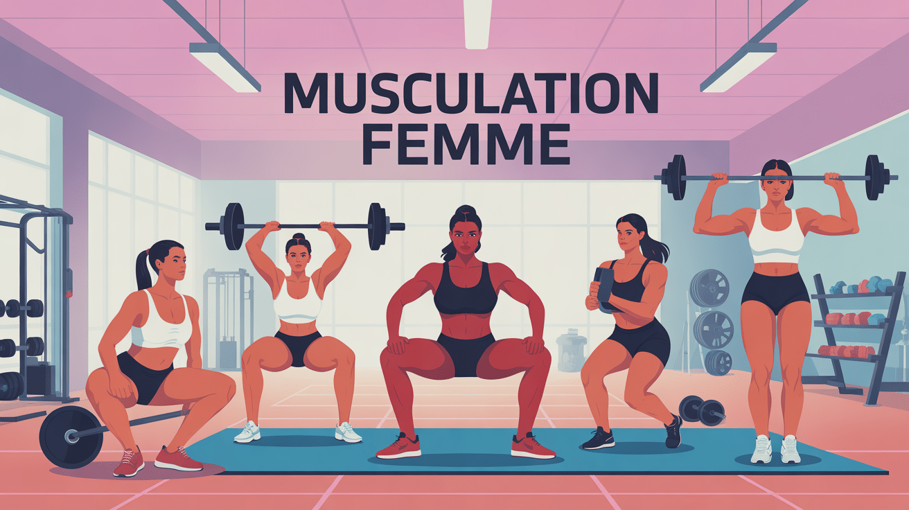 femmes faisant musculation femme exercice en salle