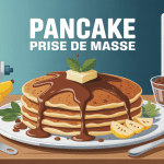 illustration pancake prise de masse musculation