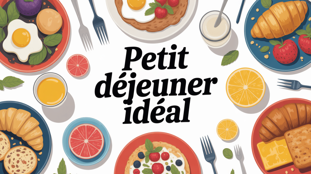 quel est le petit dejeuner ideal vue table aliments sains