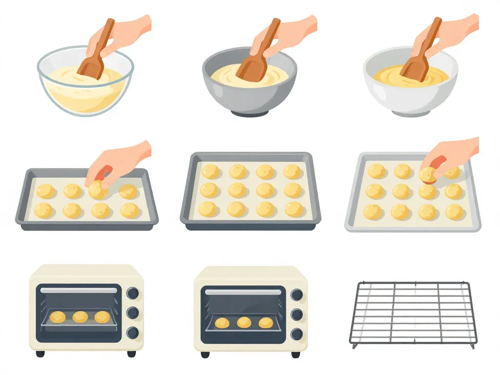 recette cookie beurre de cacahuete healthy étapes de la recette