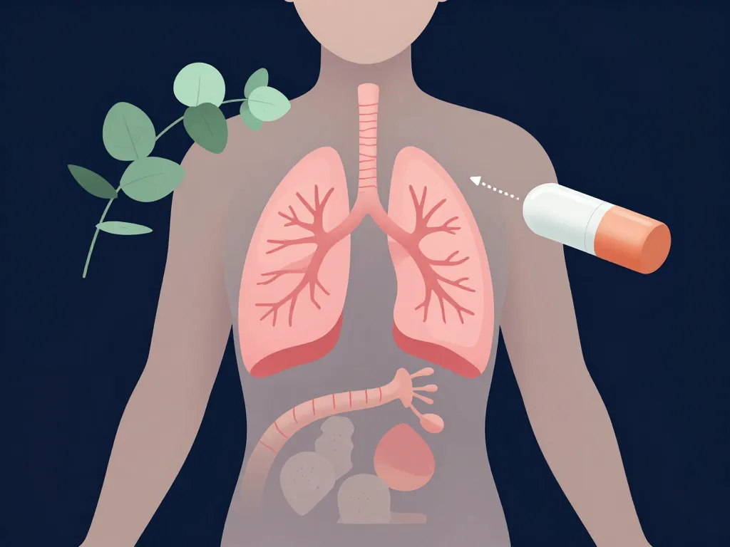 Suppositoire eucalyptus schéma action respiratoire