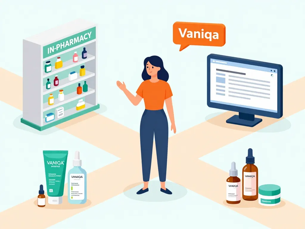 comparaison achats alternatives vaniqa crème prix en pharmacie