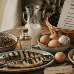 Aliments riches en vitamines D variés