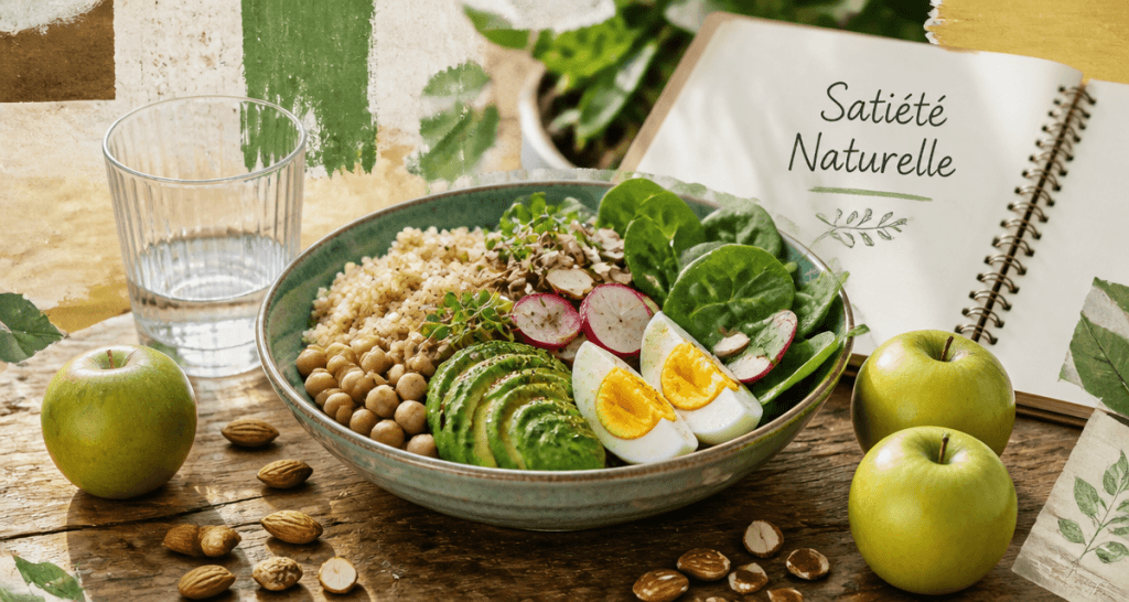 aliment qui coupe la faim bol quinoa avocat œuf