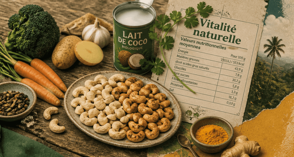 Bienfait des noix de cajou sur la vitalité et le cœur