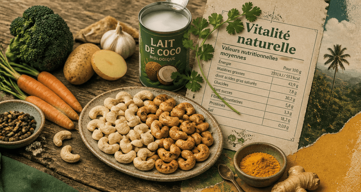 Bienfait des noix de cajou sur la vitalité et le cœur
