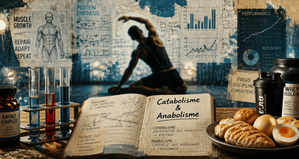 catabolisme laboratoire sportif aliments protéinés