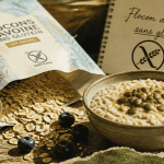 flocon d avoine sans gluten paquet bol myrtilles