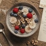 les graines de chia bienfaits bol pudding fruits