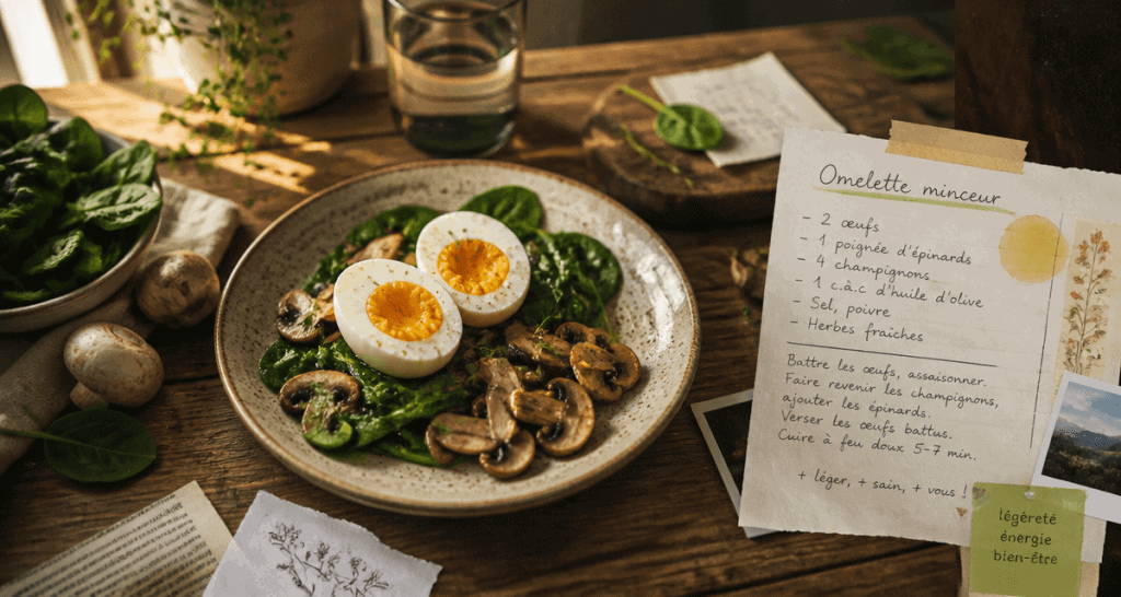 les oeufs font ils grossir oeuf dur et omelette minceur