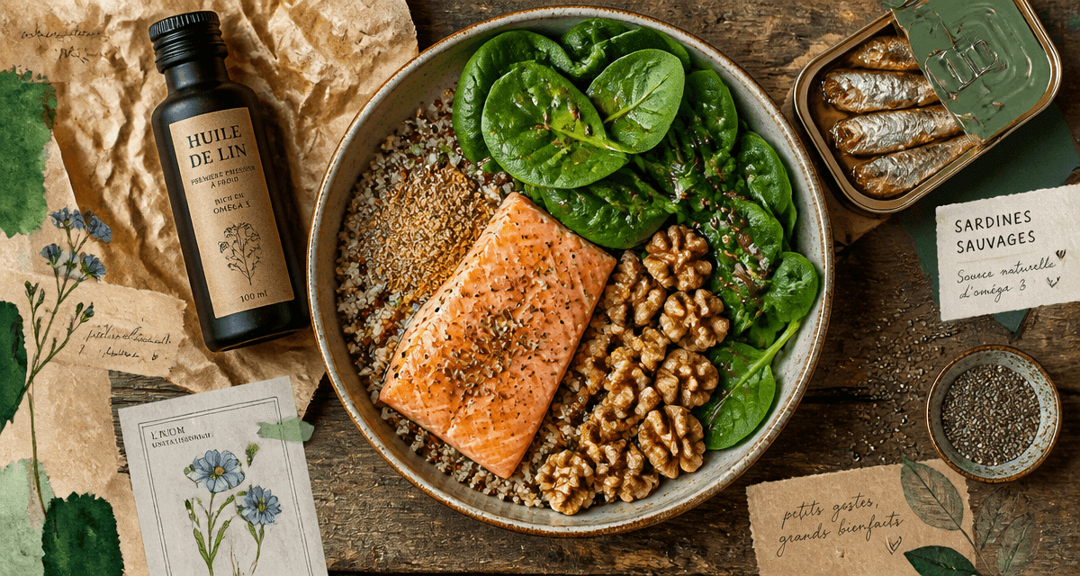 omega 3 quel aliment saumon lin noix chia