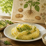 pommes de terre legumes ou feculent sur assiette