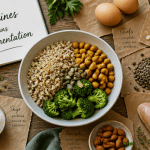 proteines dans les aliments bol quinoa brocoli poulet oeuf