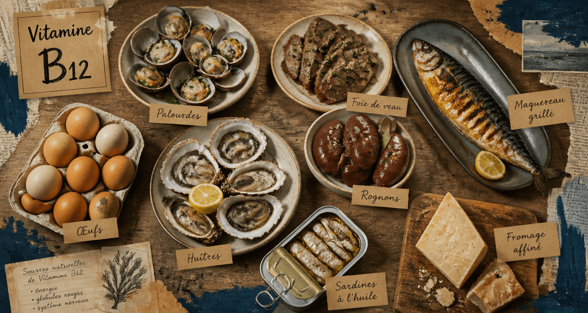 quel est l aliment le plus riche en vitamine b12 table aliments