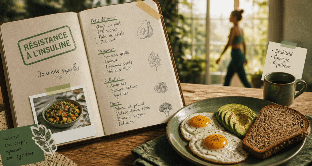 resistance a l insuline perte de poids carnet repas