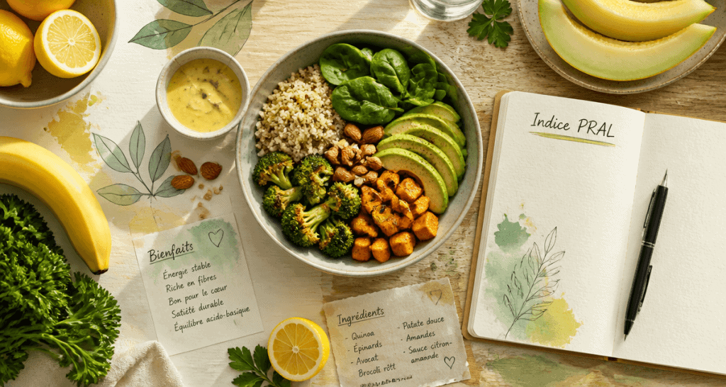 top 10 aliments alcalins en bowl coloré