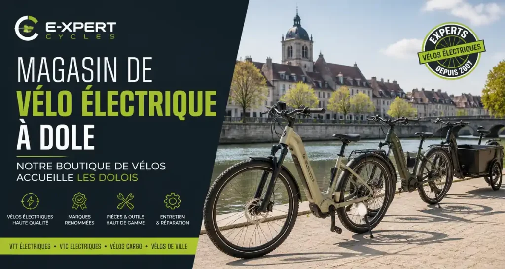 Magasin de vélo électrique à Dole