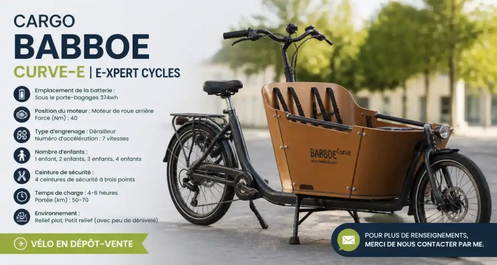 Cargo Babboe curve-e | E-xpert Cycles