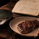 Combien de proteine dans 100g de viande rouge : 20 à 32 g
