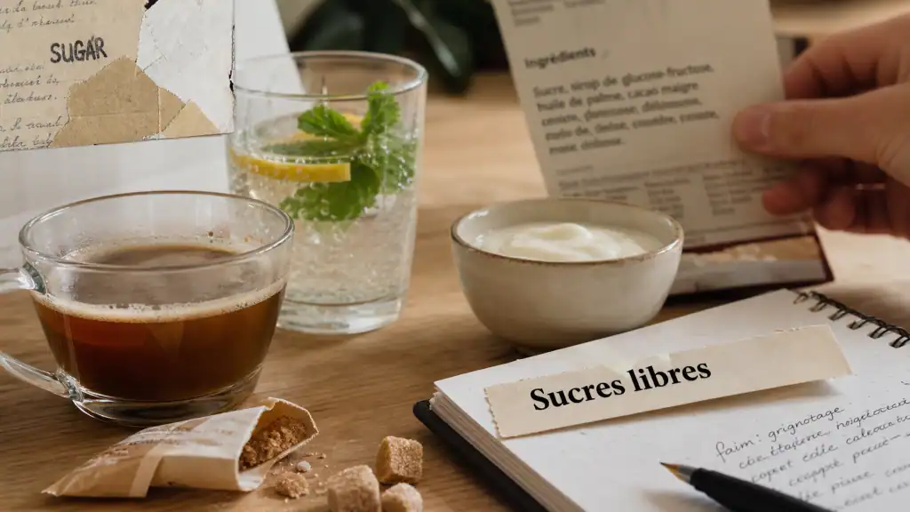 Comment réduire le sucre : tasse, étiquette et réflexes anti-fringale