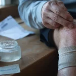 Crème anti inflammatoire : gel anti-inflammatoire local sur genou