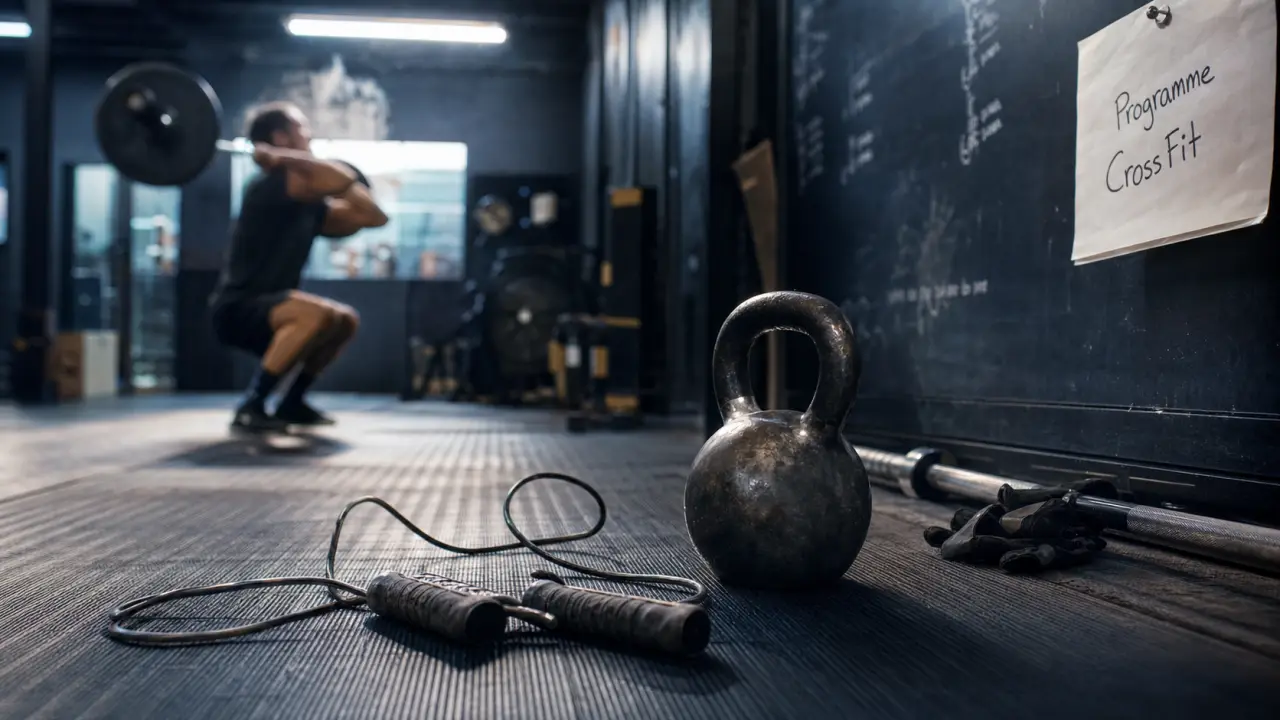 crossfit programme débutant, 3 séances par semaine en box