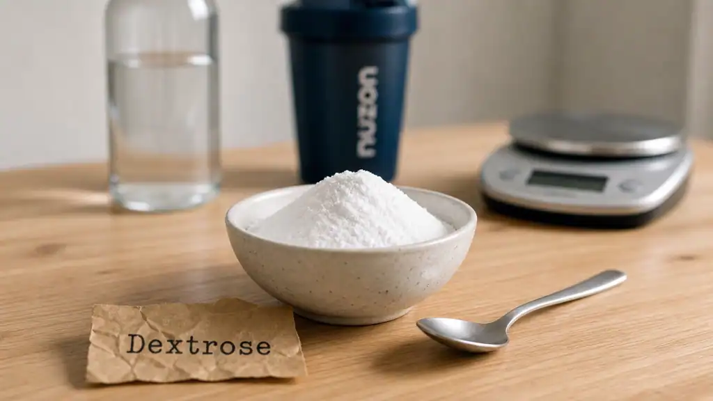 Poudre de dextrose pour énergie rapide en laboratoire