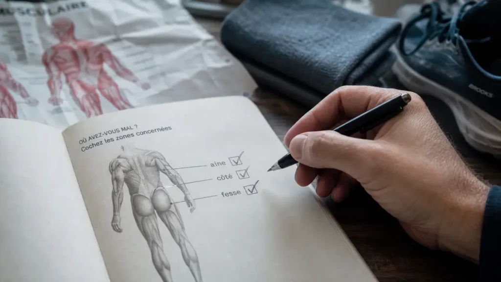 Douleur à la hanche : comment distinguer articulation, tendon ou nerf