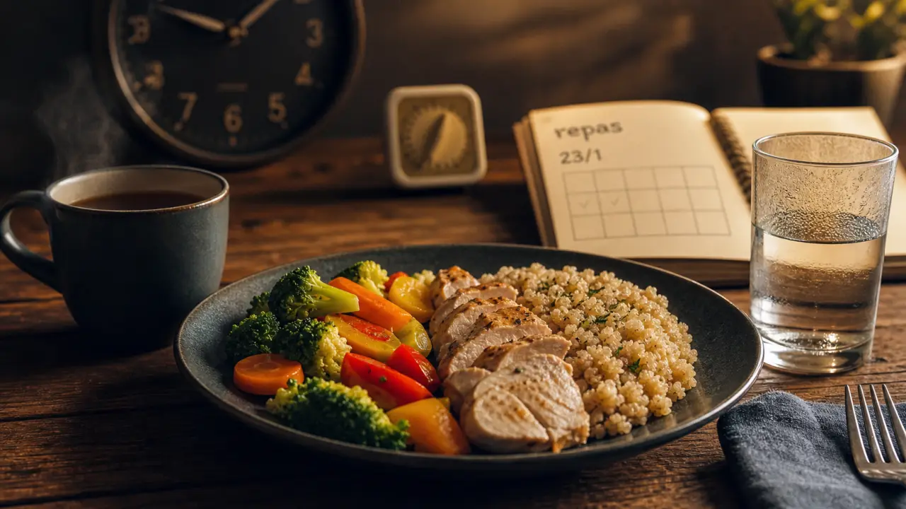 Jeune OMAD : repas unique, horaires souples, assiette équilibrée
