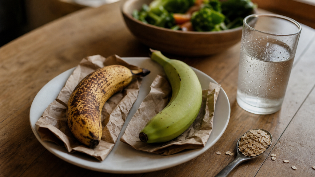 La banane constipe-t-elle vraiment ? Banane verte et mûre pour le transit.