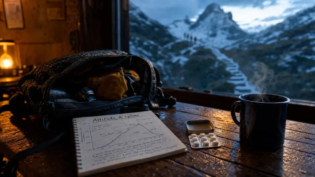 Mal des montagnes : altitude de couchage, traitement préventif et signes qui imposent la descente