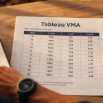 Tableaux VMA : convertir km/h et min/km