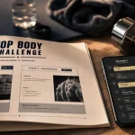 Top body challenge pdf : planning 12 semaines sur table