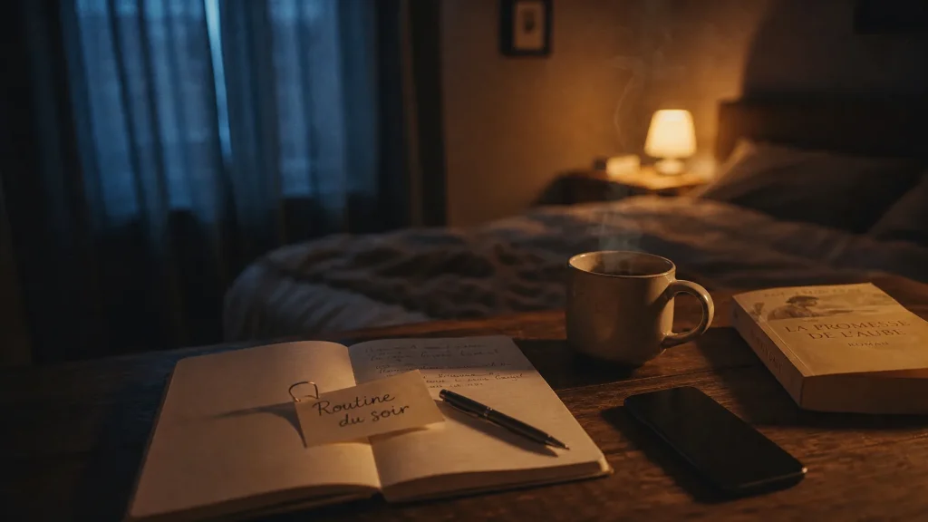 Une routine du soir pour bien dormir, en 30 minutes et à 18-19°C