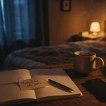 Une routine du soir pour bien dormir : tisane, carnet et smartphone éteint