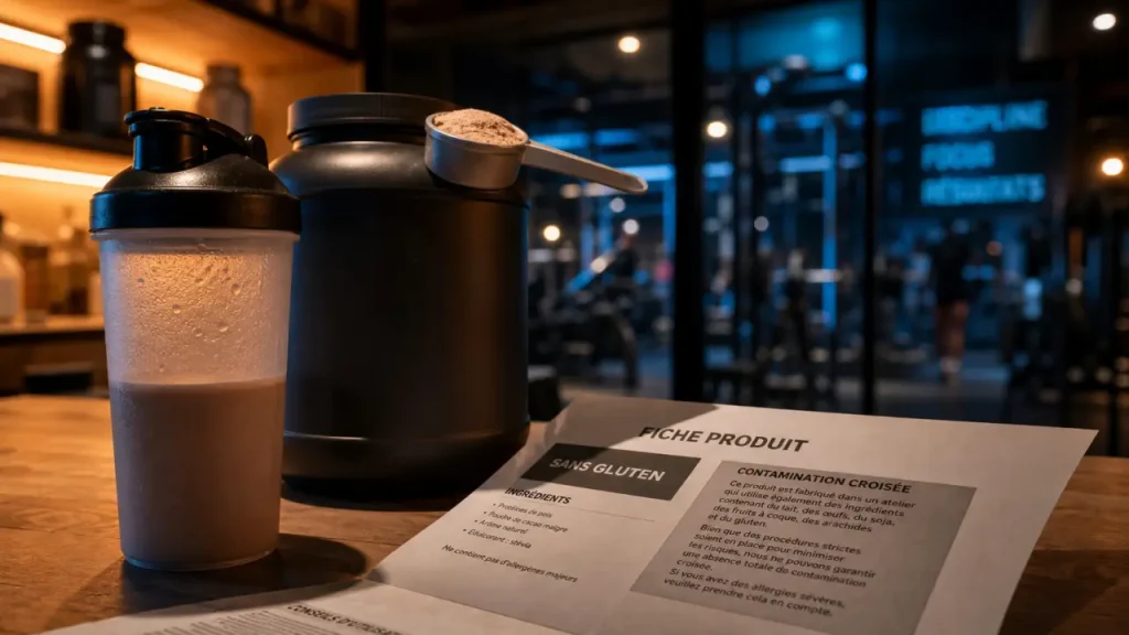 Whey sans gluten : étiquetage, contamination croisée et critères d’achat