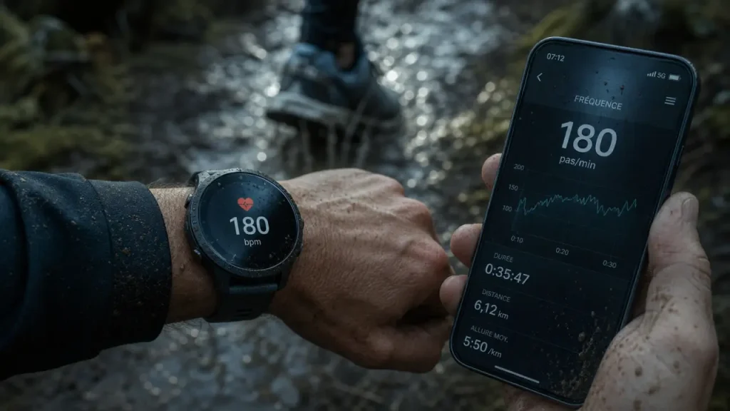 180 bpm en course à pied : fréquence cardiaque, cadence et repères pour l’interpréter