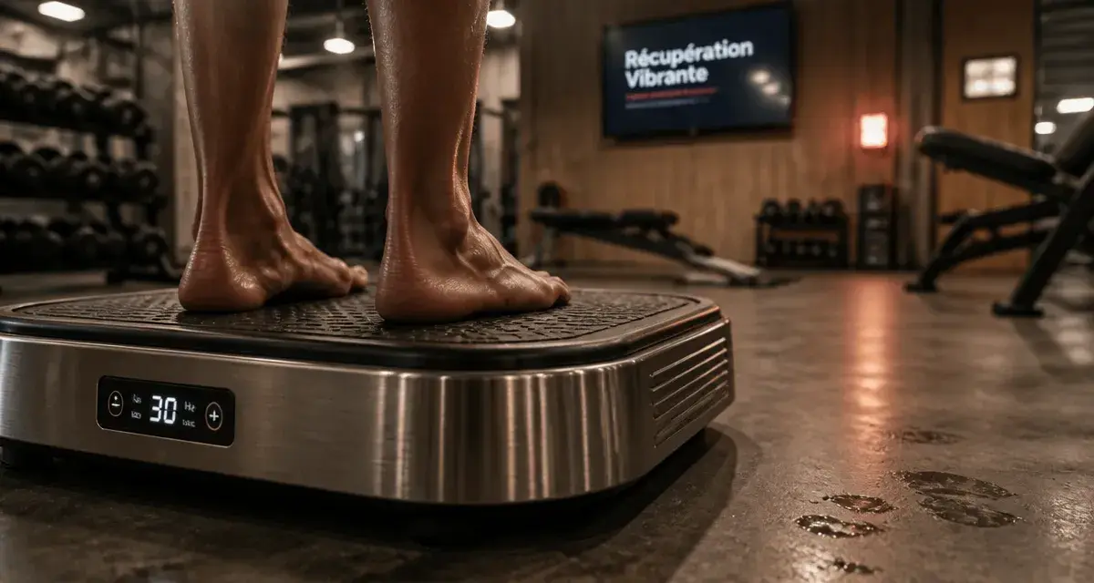 Avis sur plateforme vibrante : récupération sur plateforme vibrante en salle de sport
