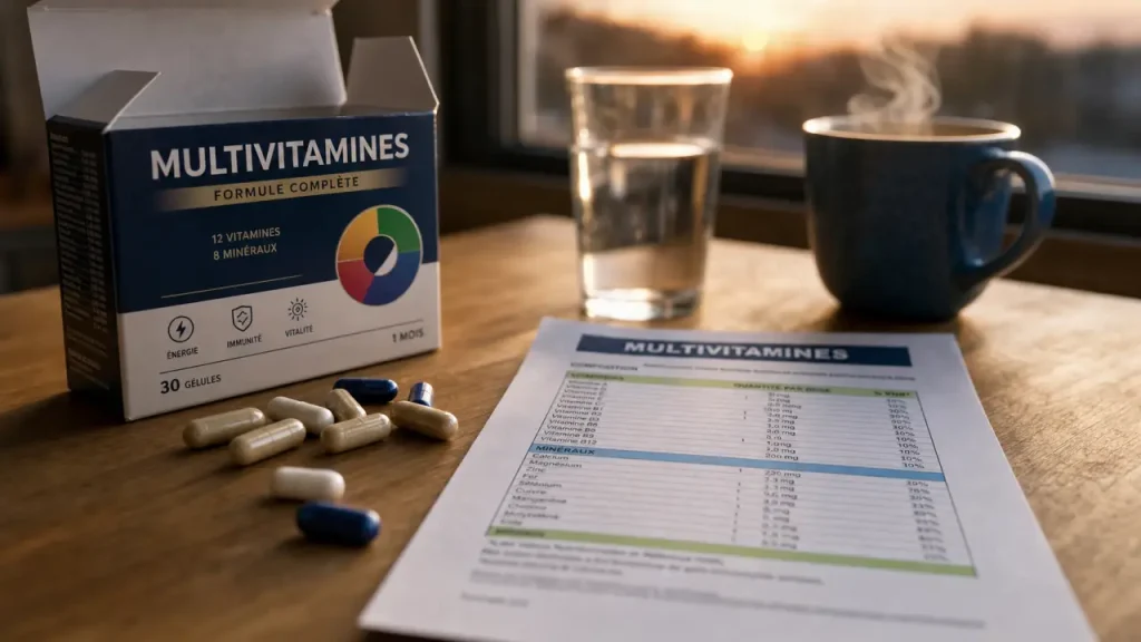 Multivitamines : dosages, formes et précautions à vérifier avant d’acheter