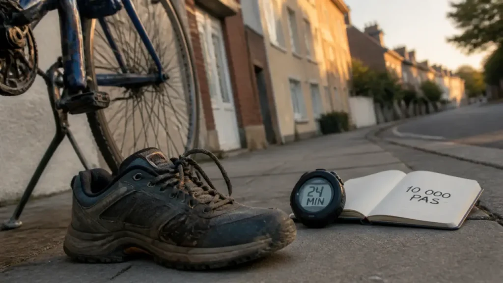 24 minutes de vélo valent-elles 1 h 36 de marche ? Temps, calories, articulations