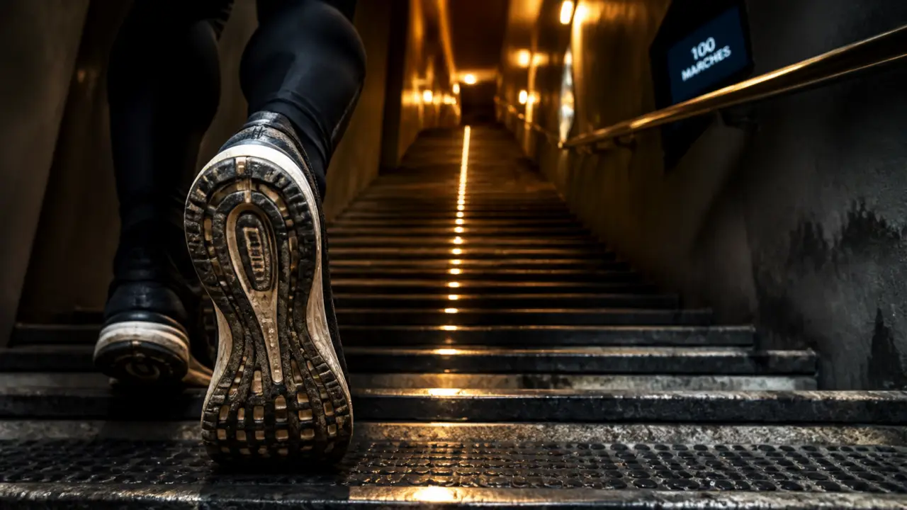Monter 100 marches par jour calories : calcul fiable