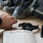 Montres Polar homme : montre running et trail noire sur poignet