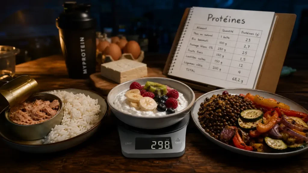 Musculation et protéines : les aliments les plus utiles, les portions et les erreurs à éviter